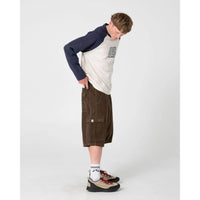 Rusty Grizzly Baggy Cargo Short