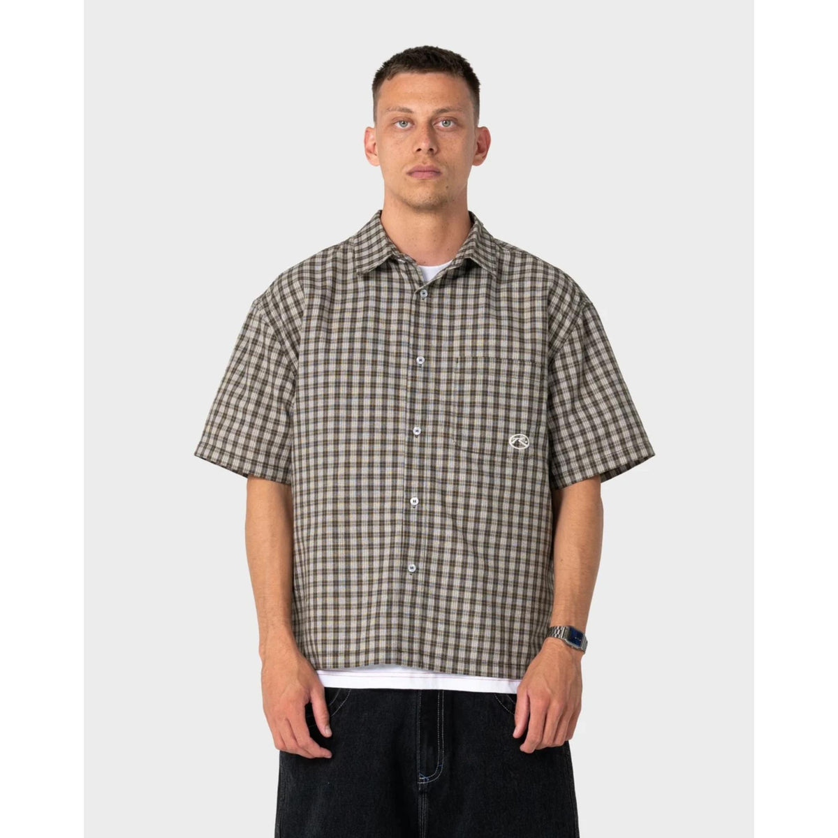 Rusty Anarchy Short Sleeve Shirt