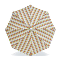 Salty Shadows Vintage Stripe Beach Umbrella