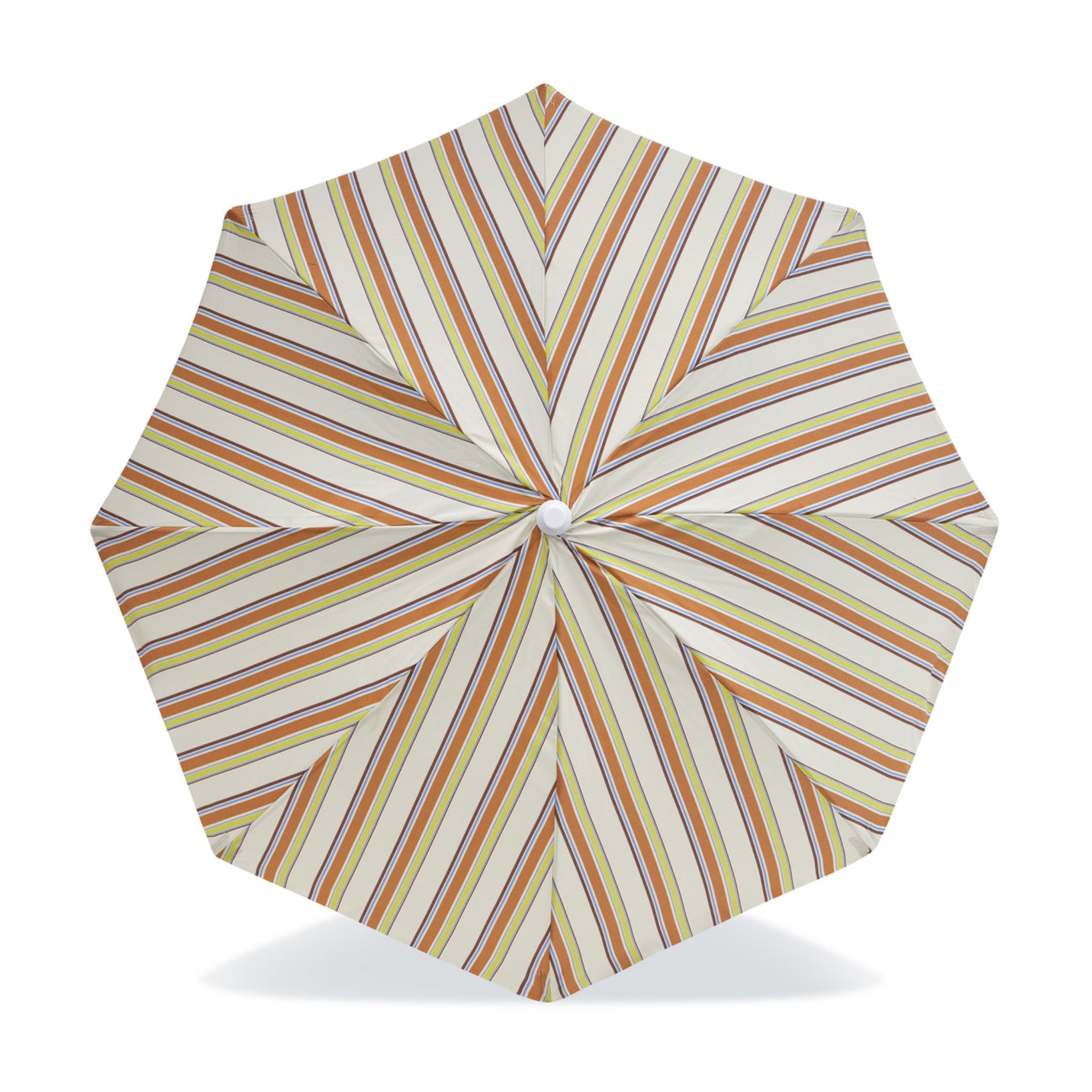 Salty Shadows Vintage Stripe Beach Umbrella