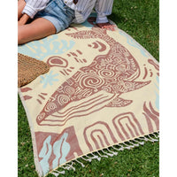 Sand Cloud Moby the Whale Beach Towel