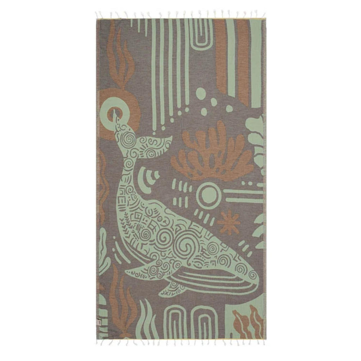 Sand Cloud Moby the Whale Beach Towel
