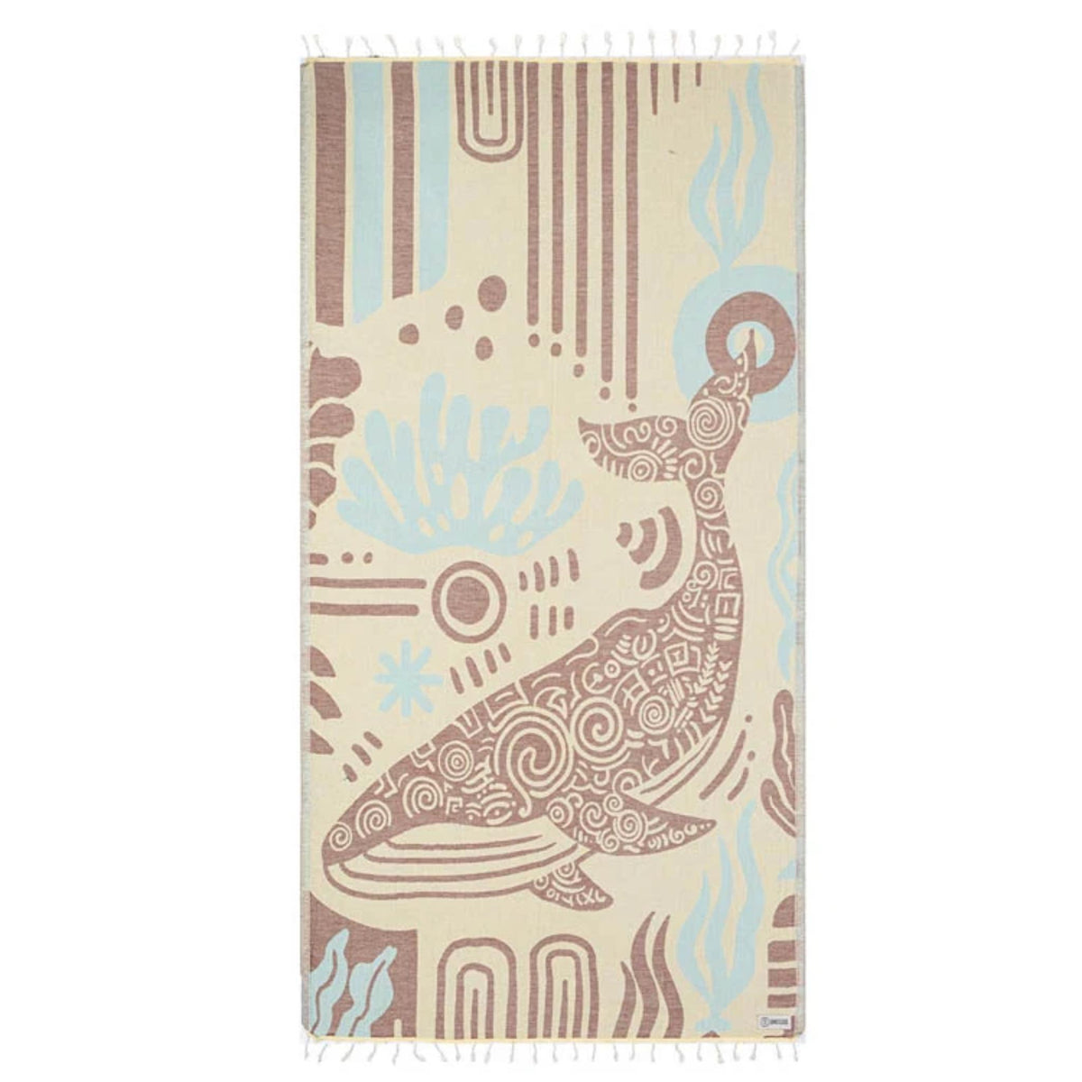 Sand Cloud Moby the Whale Beach Towel