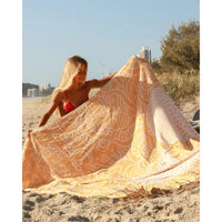 Sand Cloud Whale Shark - Sunflower - X-Large Beach Towel