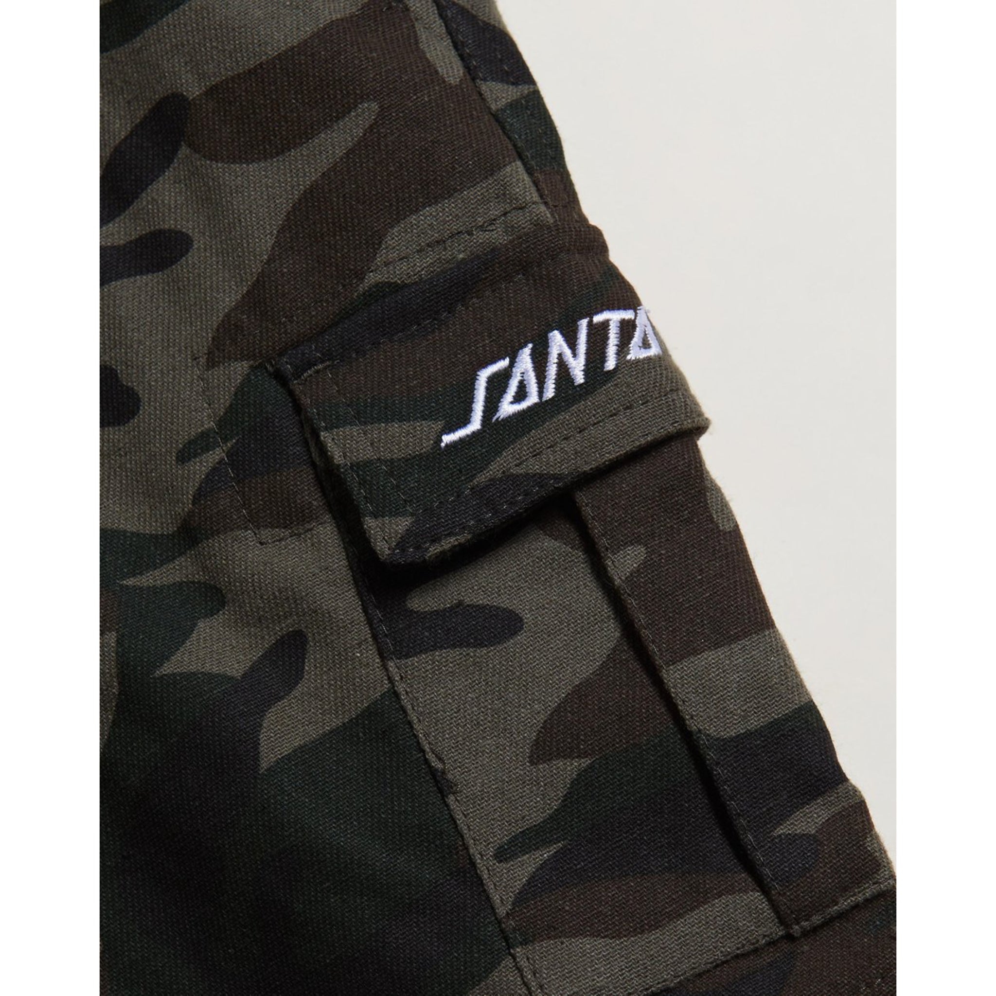 Santa Cruz Boys Cali Cargo Short - Camo