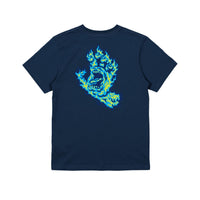 Santa Cruz Boys Flame Strip Hand T-Shirt