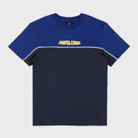 Santa Cruz Fisheye Strip Front Short Sleeve Tee