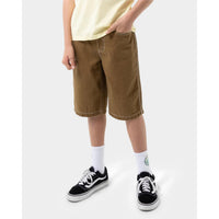 Santa Cruz Brain Dot Stack Baggy Jean Shorts