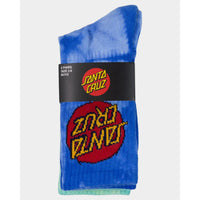 Santa Cruz Dye Crew Sock 2 Pack