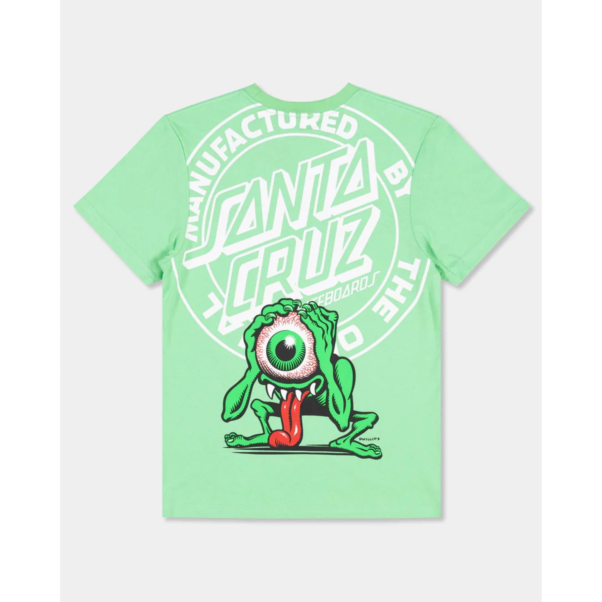 Santa Cruz Boys OS Eyegore MFG Tee