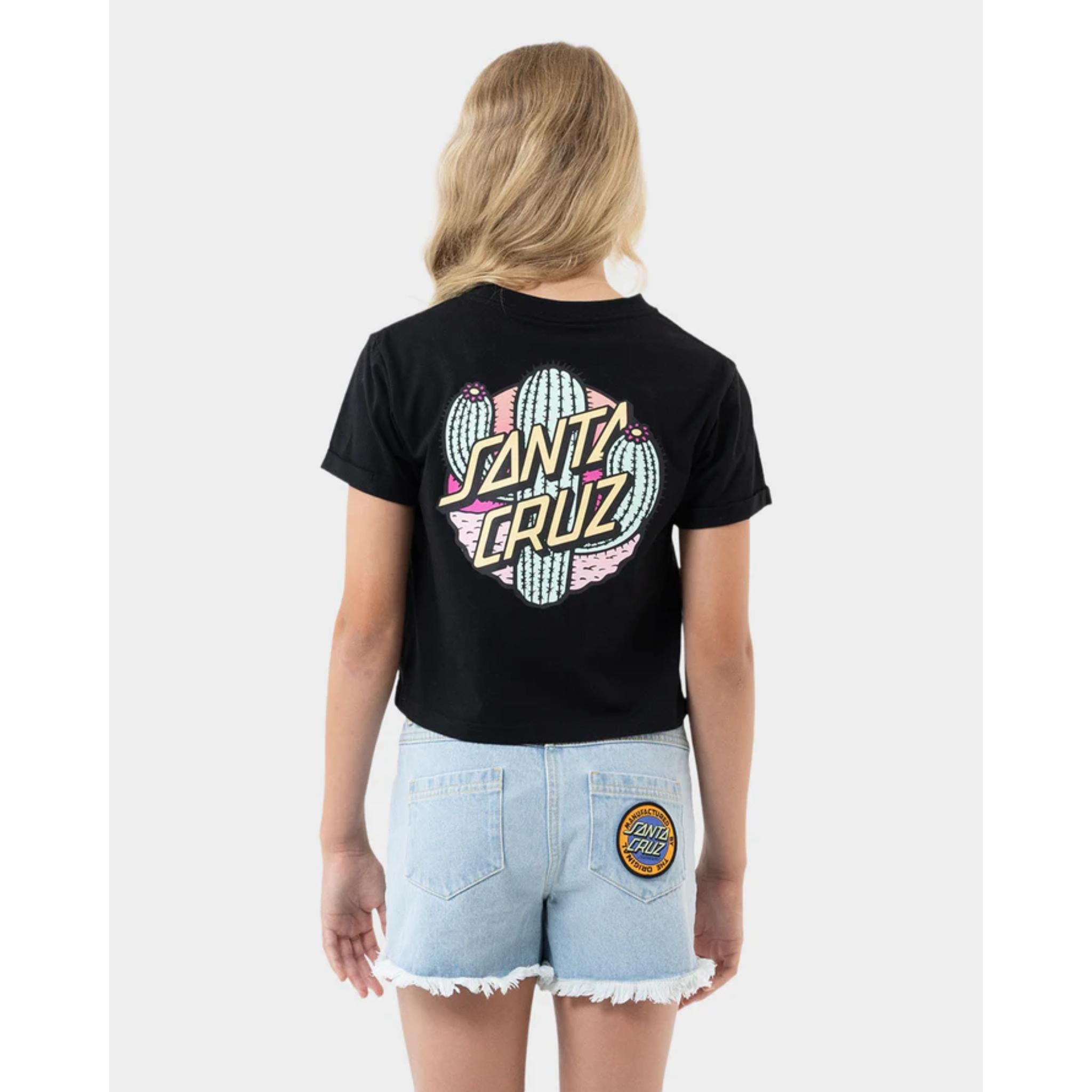 Santa Cruz Girls Cactus Dot Tee