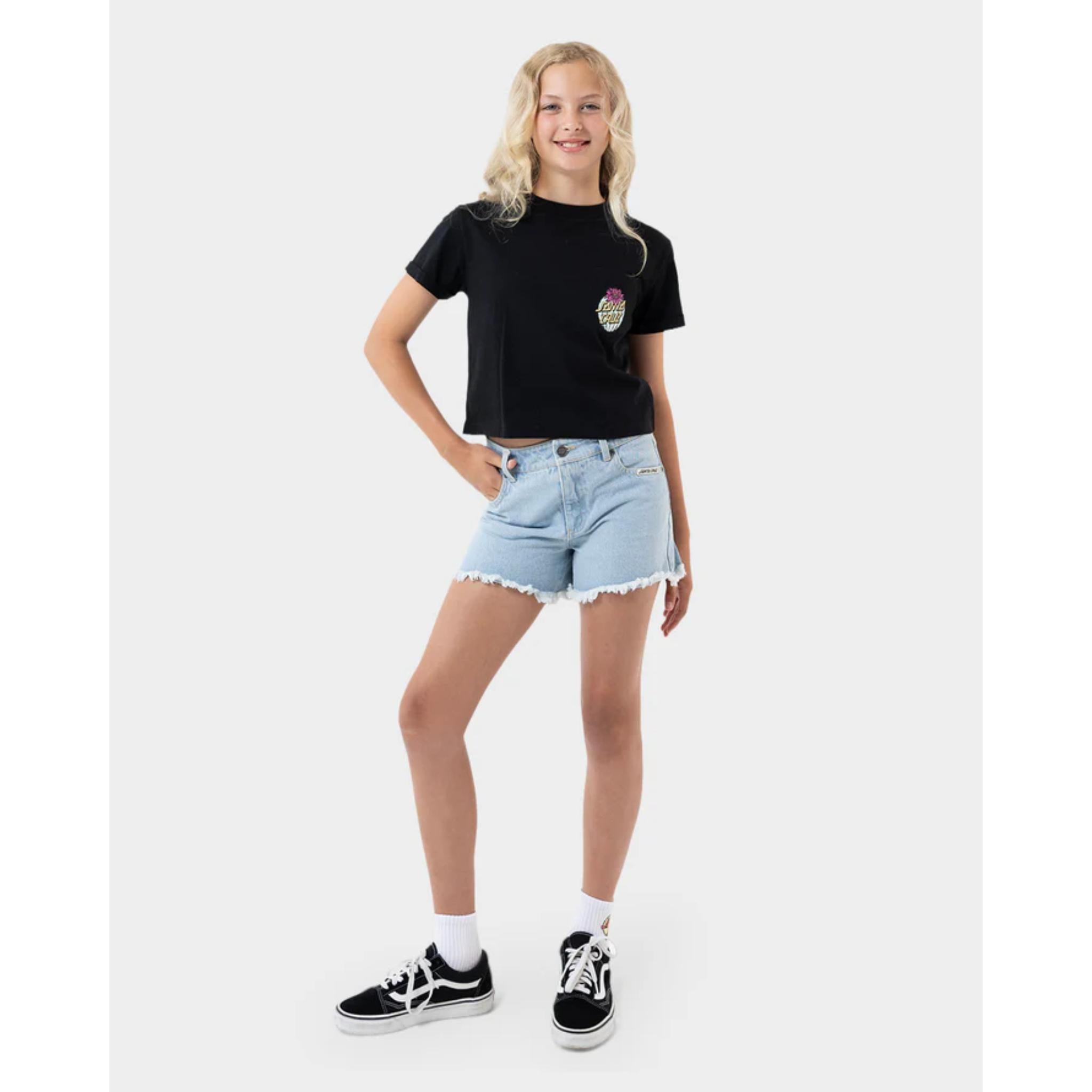 Santa Cruz Girls Cactus Dot Tee