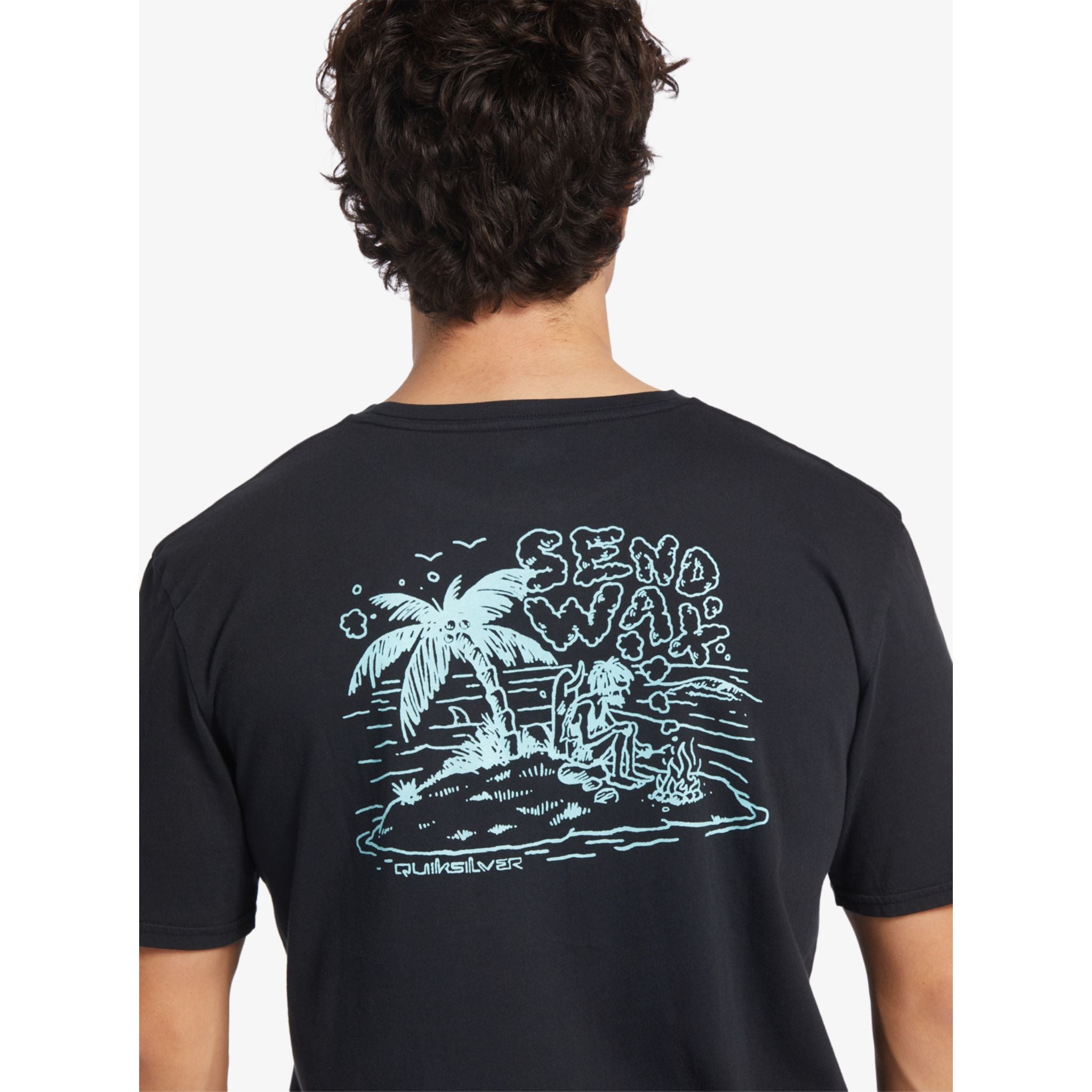 Quiksilver Send Wax Mens Tee