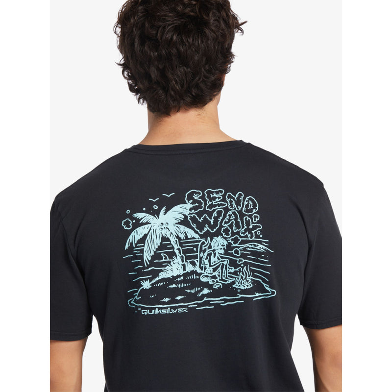Quiksilver Send Wax Mens Tee
