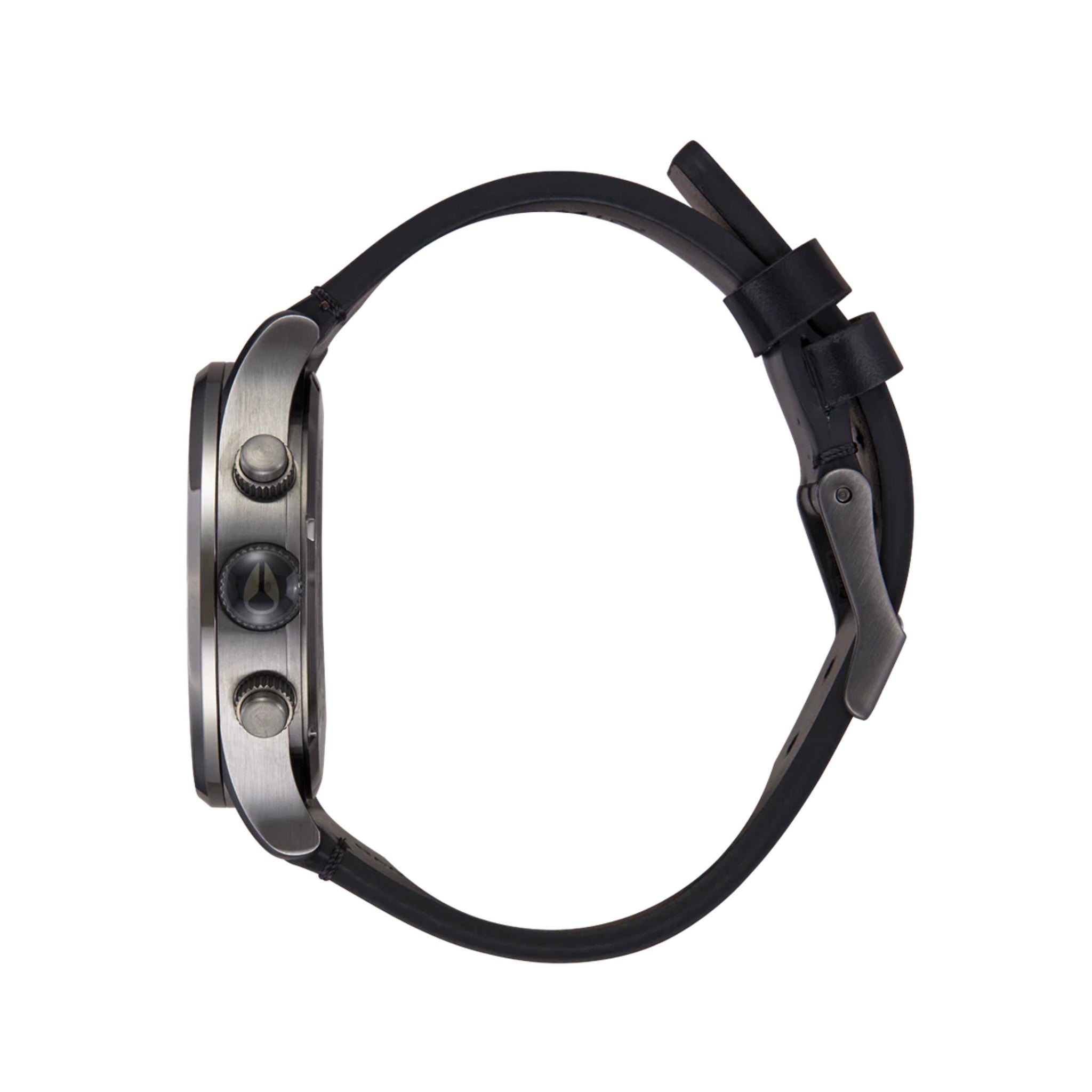 Nixon Sentry Chrono Leather Watch