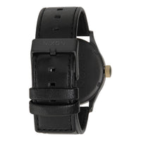 Nixon Sentry Leather Watch