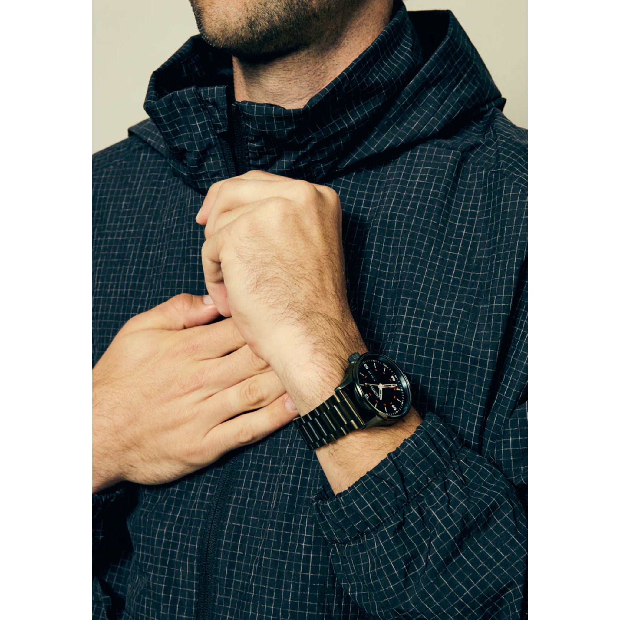 Nixon Sentry Stainless Steel Watch