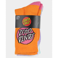 Santa Cruz Other Dot Crew Sock 4 Pack