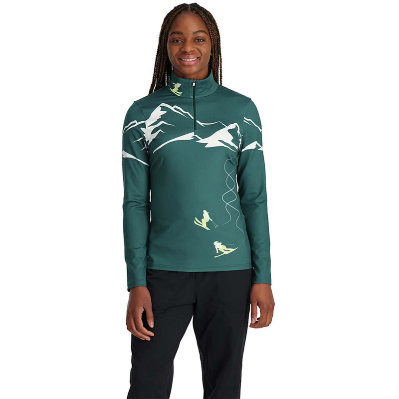 Spyder Figure 8 1/2 Zip T-Neck