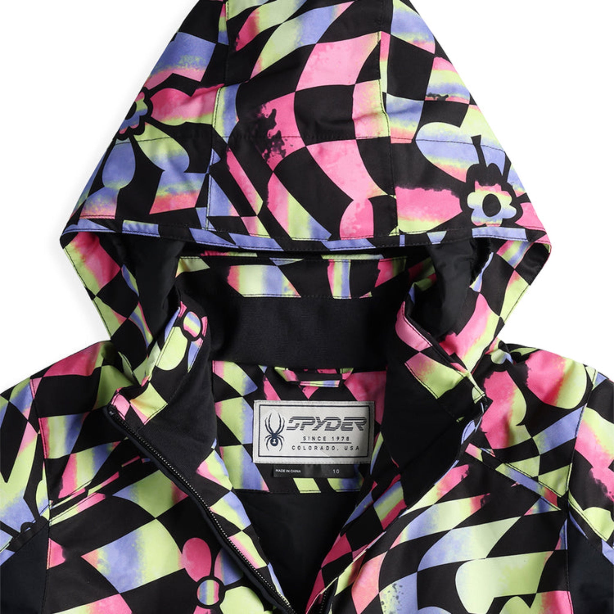 Spyder Girls Conquer Ski Jacket.