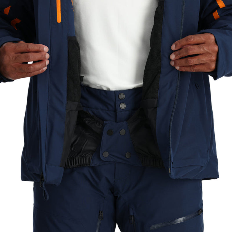 Spyder Mens Leader Jacket - True Navy