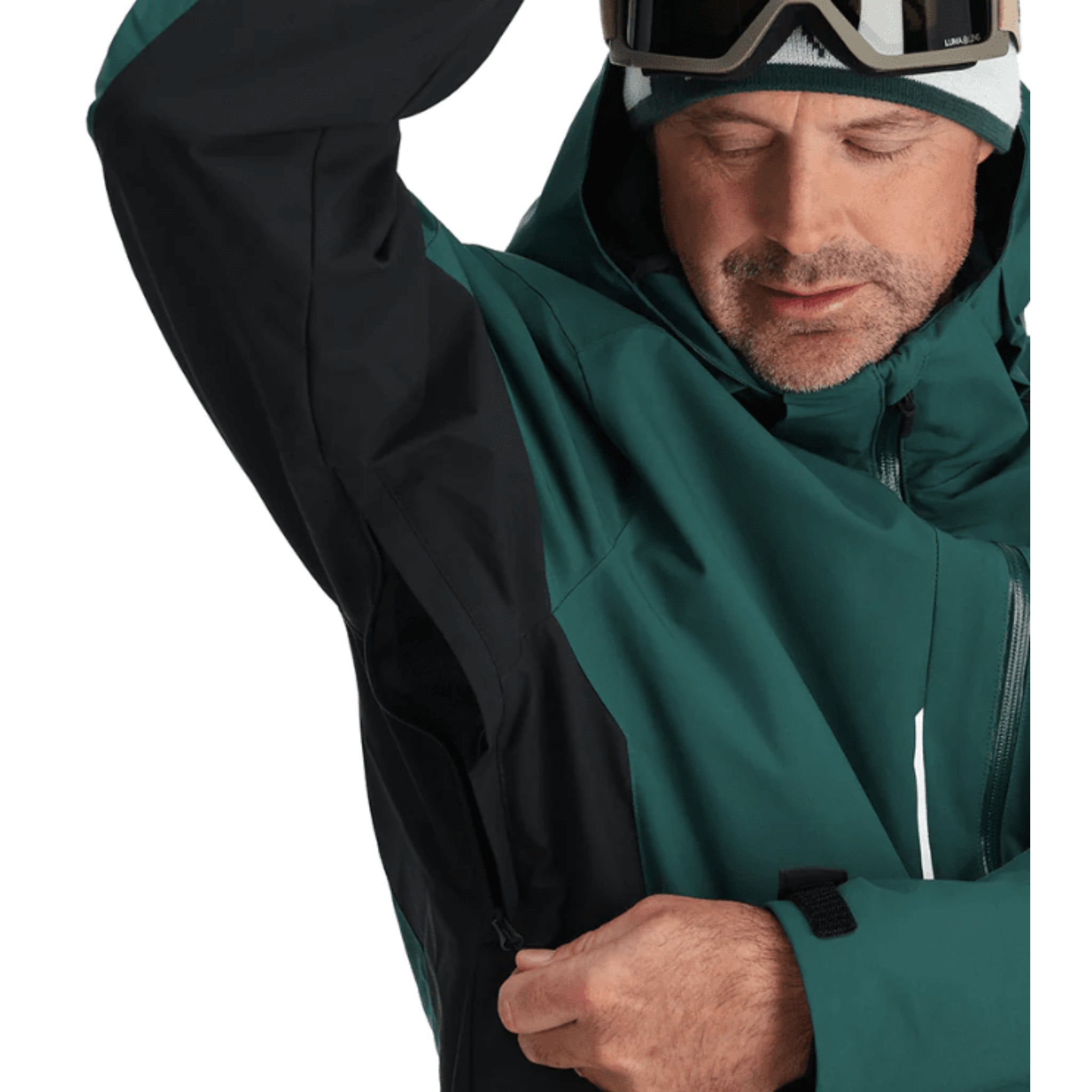 Spyder Mens Primer Jacket - Cyrpess Green