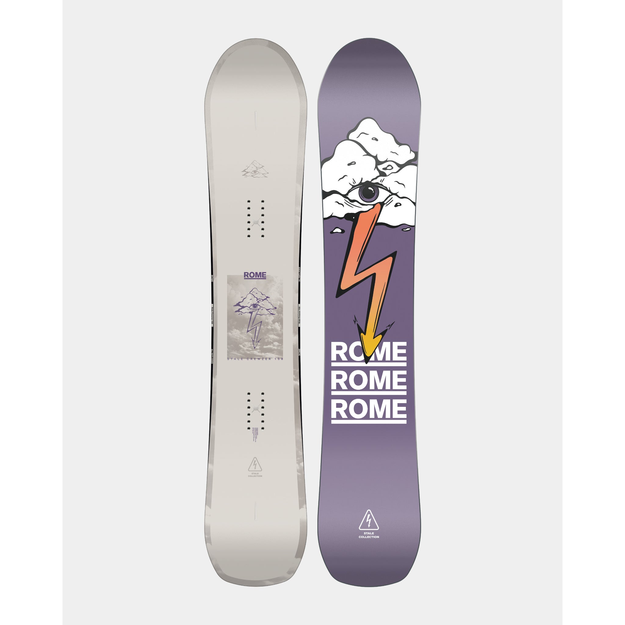 Rome Stale Crewzer Snowboard - 2025