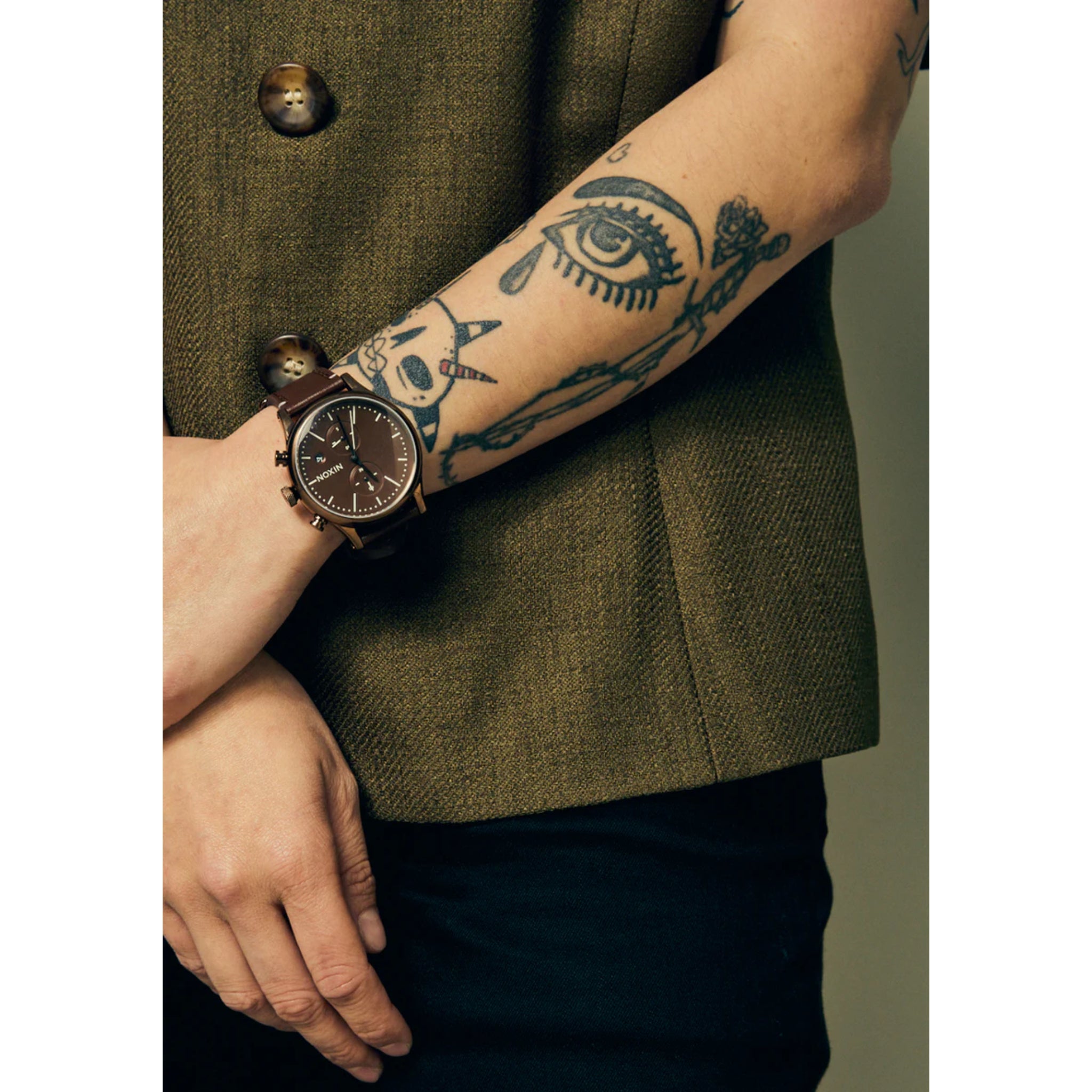 Nixon Station Chrono Watch