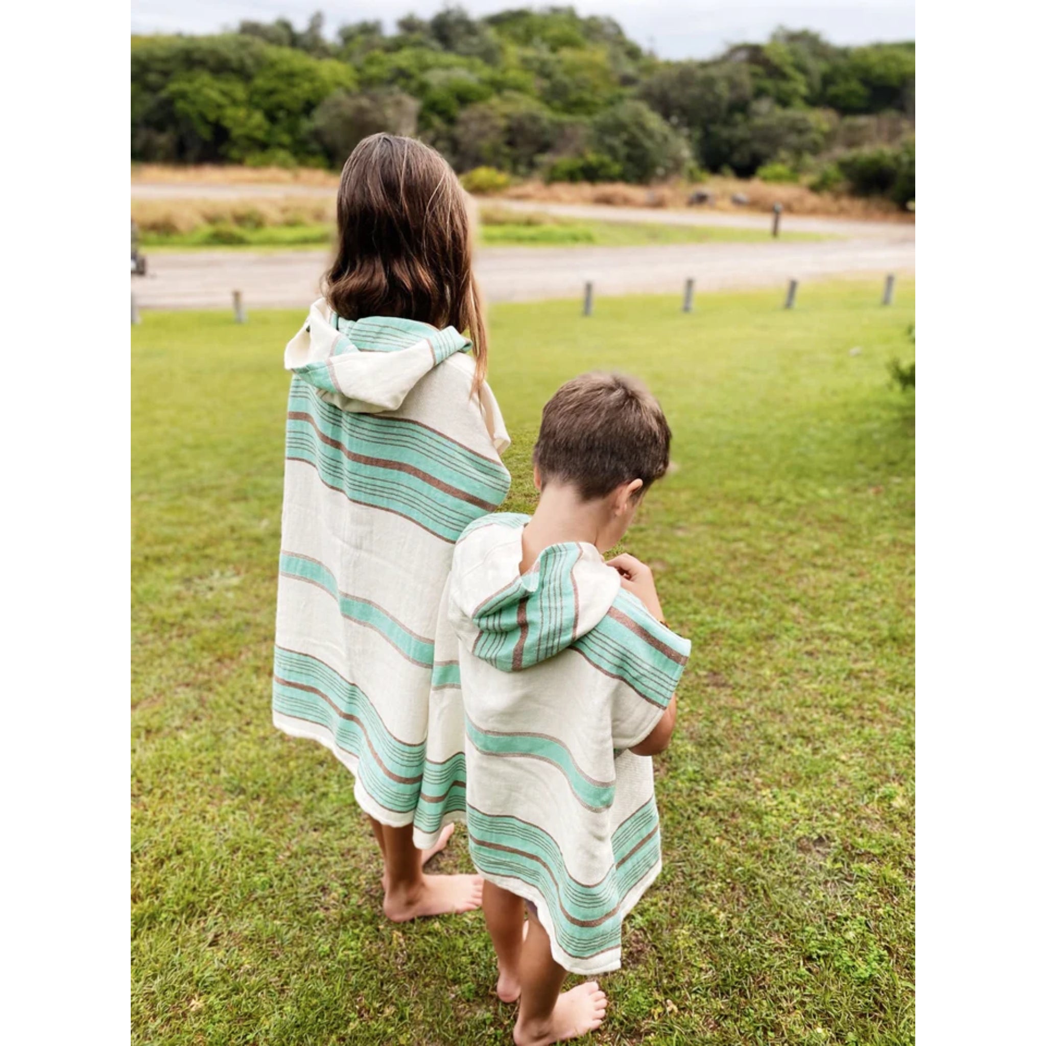 Salty Shadows Poncho Towel 2-5yrs