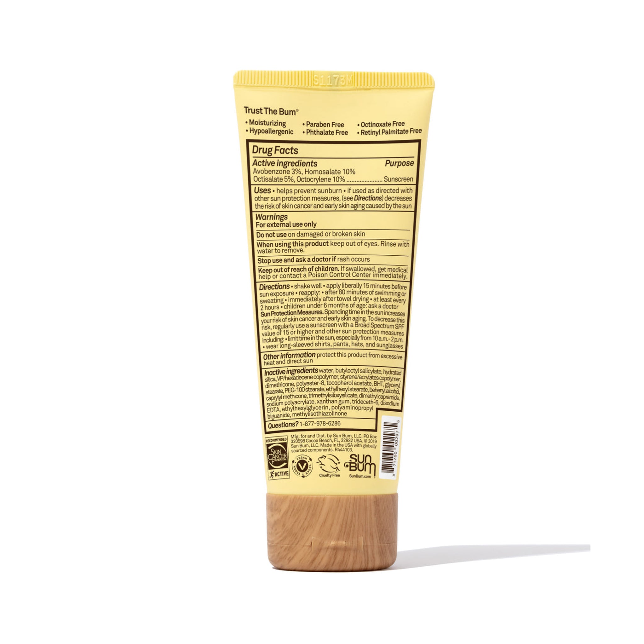 Sun Bum Face SPF 50 Sunscreen Lotion 88ml