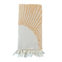 Salty Shadows Sun Turkish Towel