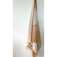 Salty Shadows Sun Turkish Towel