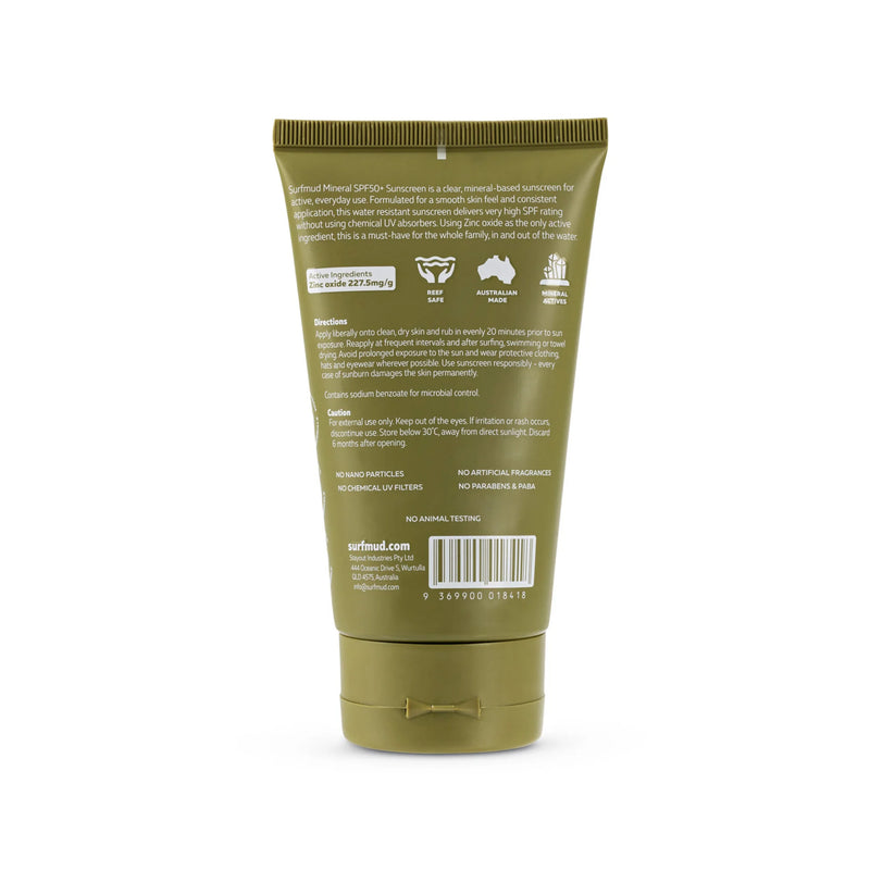 Surf Mud Mineral Sunscreen SPF 50 - 125g