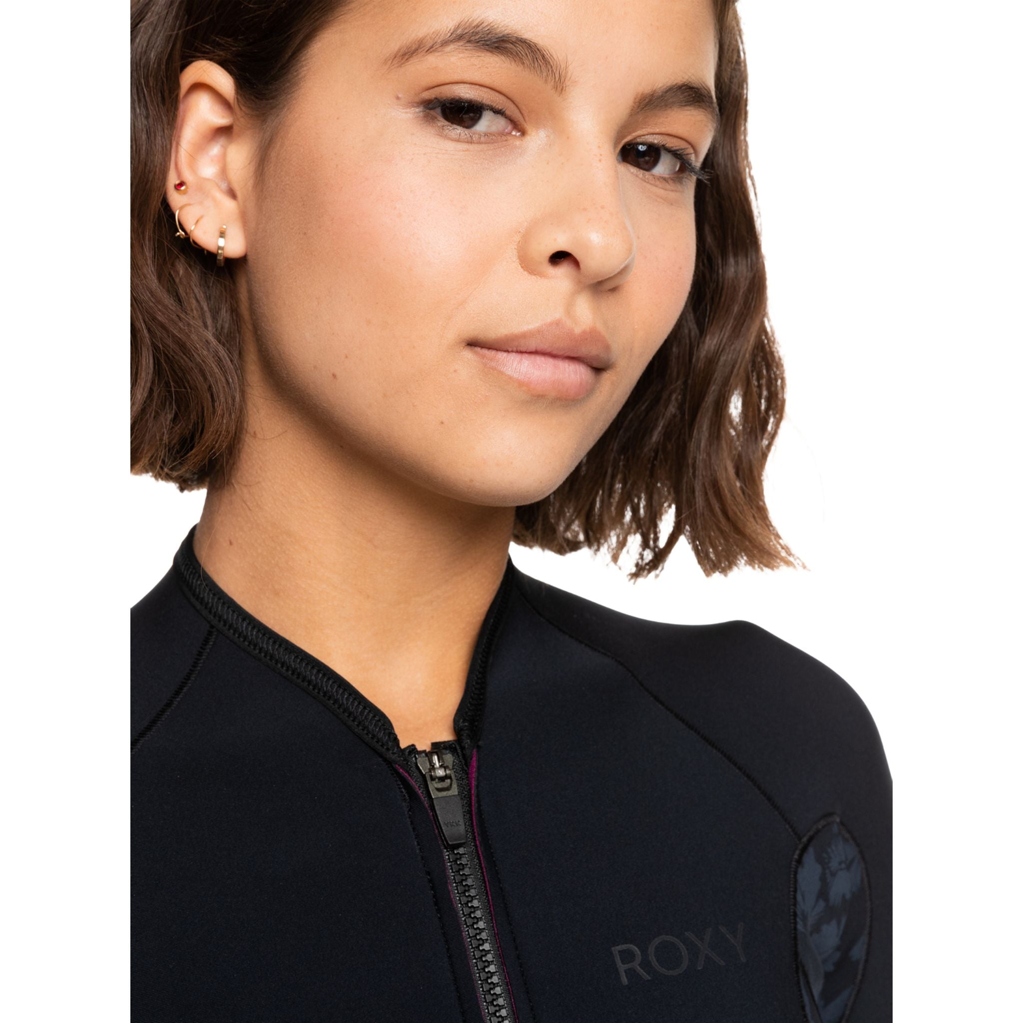 Roxy Swell Series 1mm Zip Wetsuit Jacket 