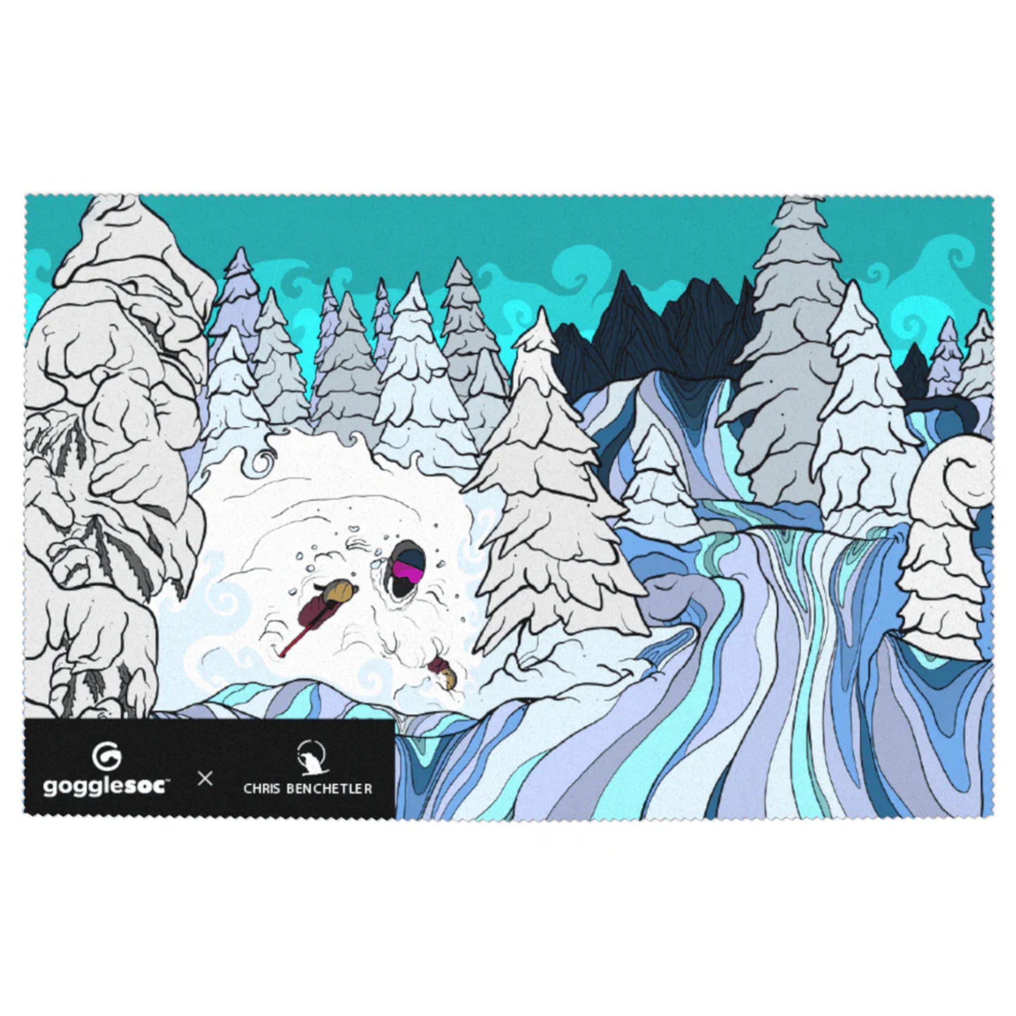 GoggleSoc Swipeout Lens Cloth - Chris Benchetler