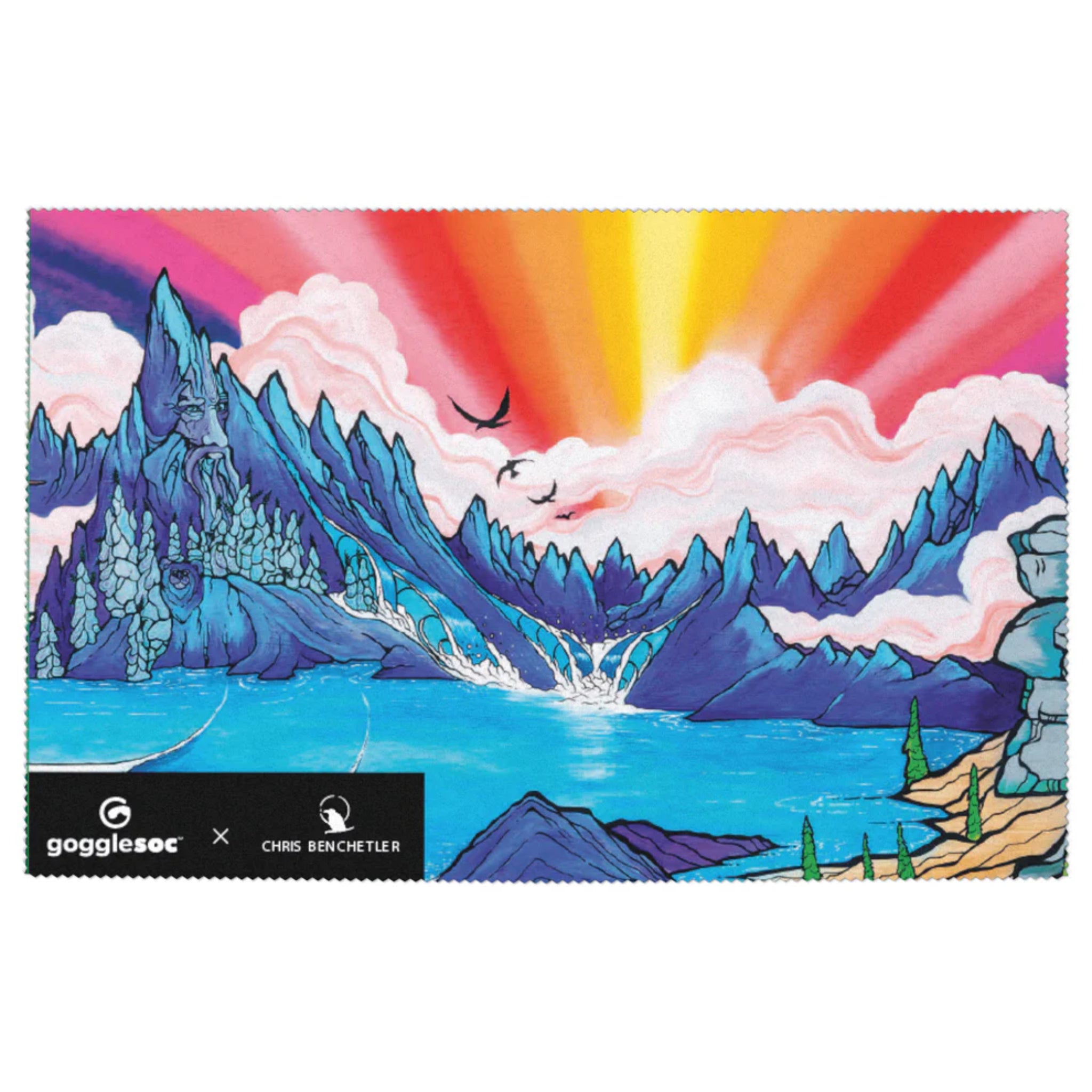GoggleSoc Swipeout Lens Cloth - Chris Benchetler