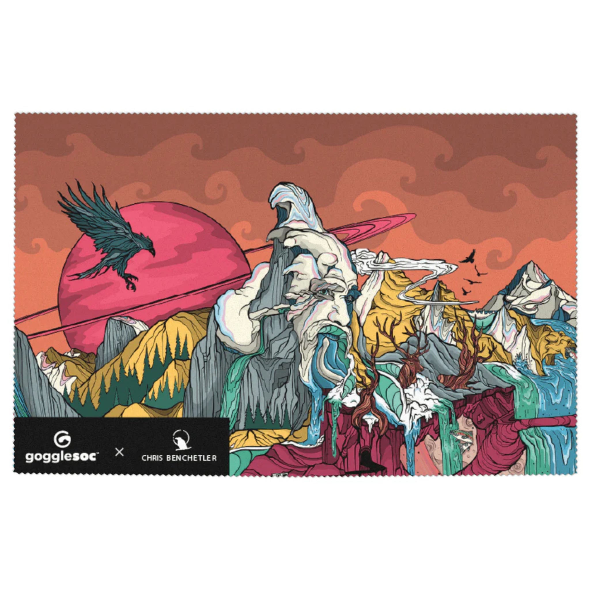 GoggleSoc Swipeout Lens Cloth - Chris Benchetler