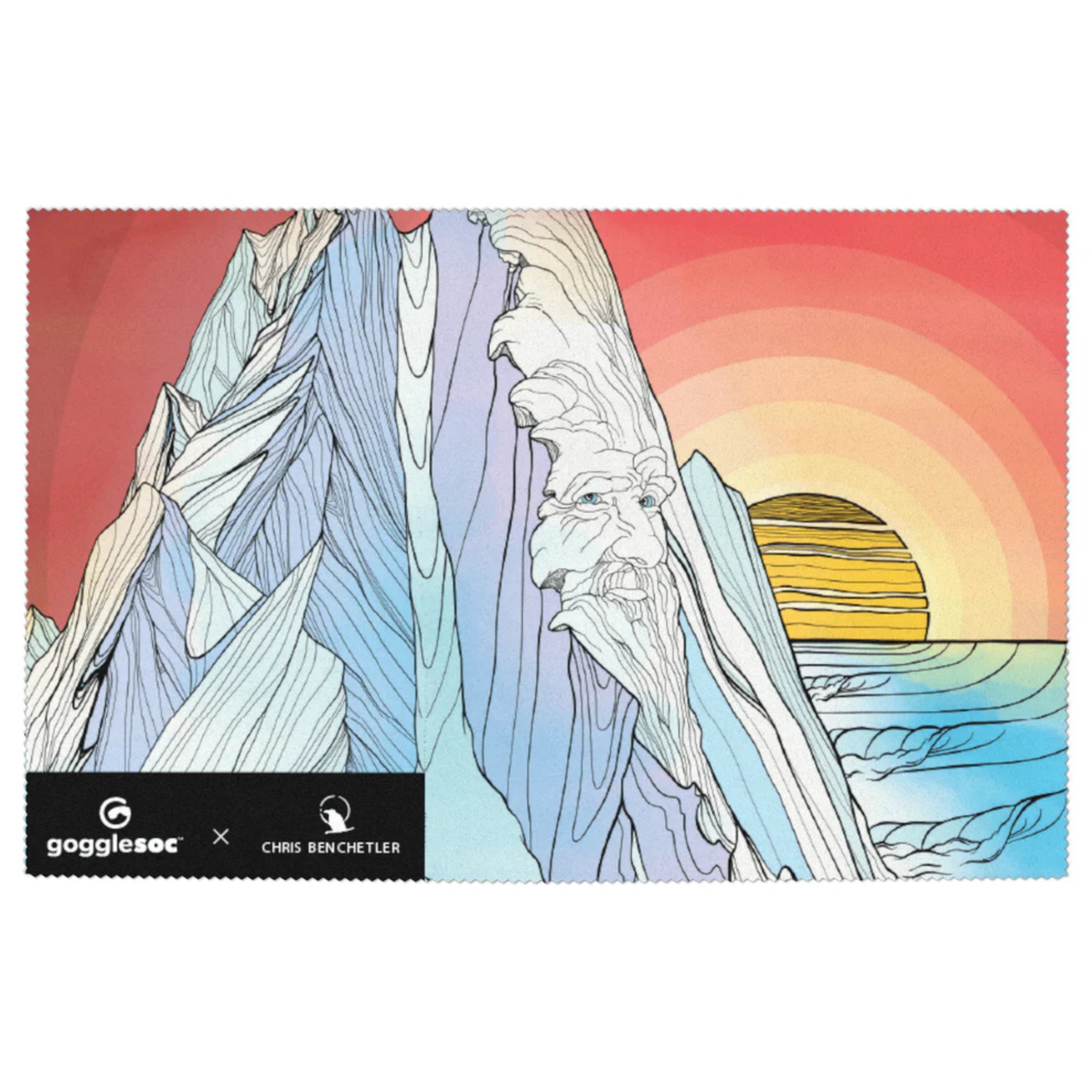 GoggleSoc Swipeout Lens Cloth - Chris Benchetler