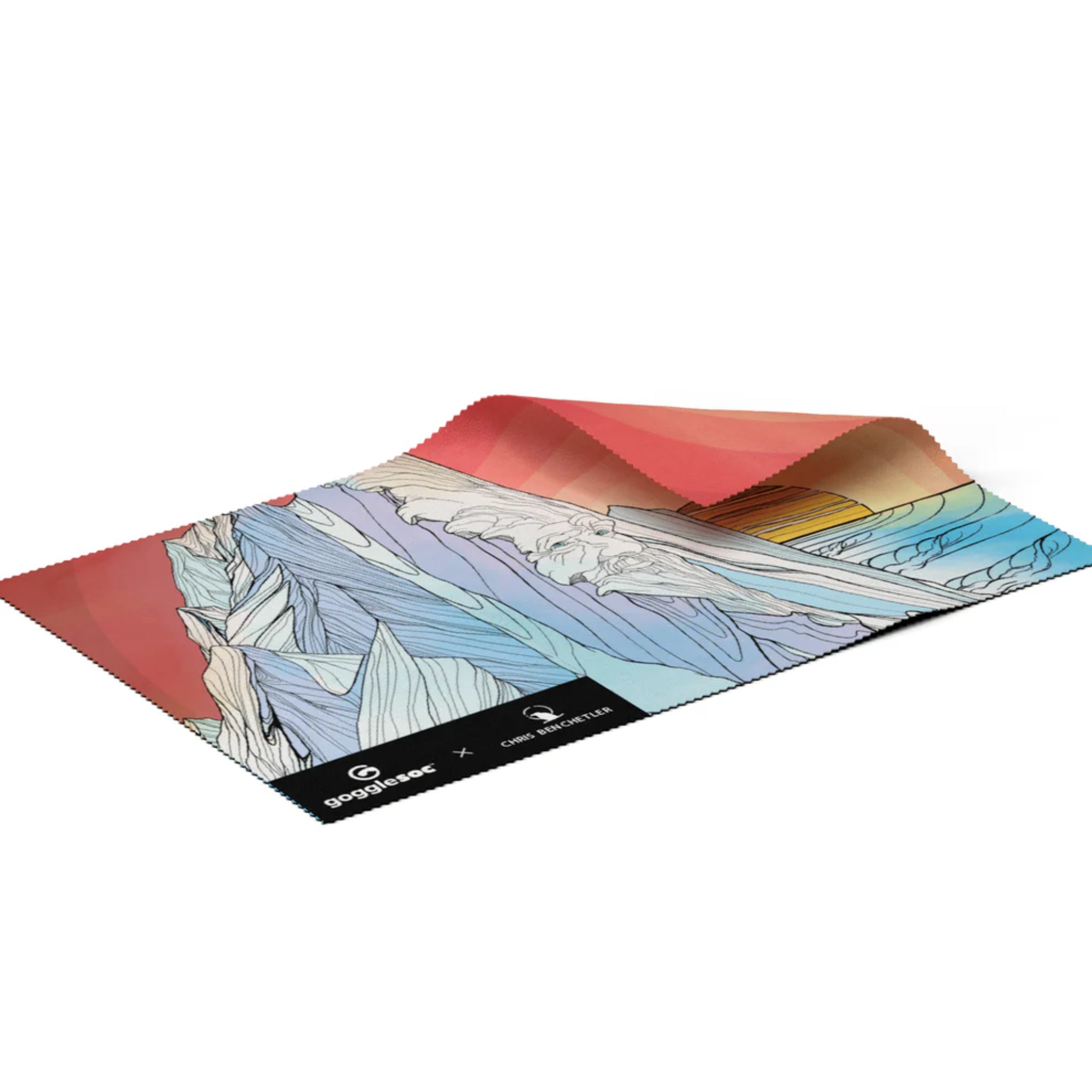 GoggleSoc Swipeout Lens Cloth - Chris Benchetler