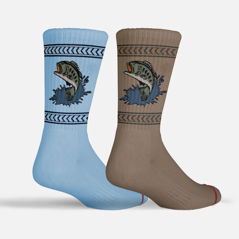 Salty Crew Bassquatch Sock 2 Pack