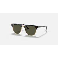 Ray-Ban Clubmaster - Black on Arista w/ G-15 Green Lens