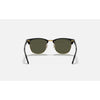 Ray-Ban Clubmaster - Black on Arista w/ G-15 Green Lens