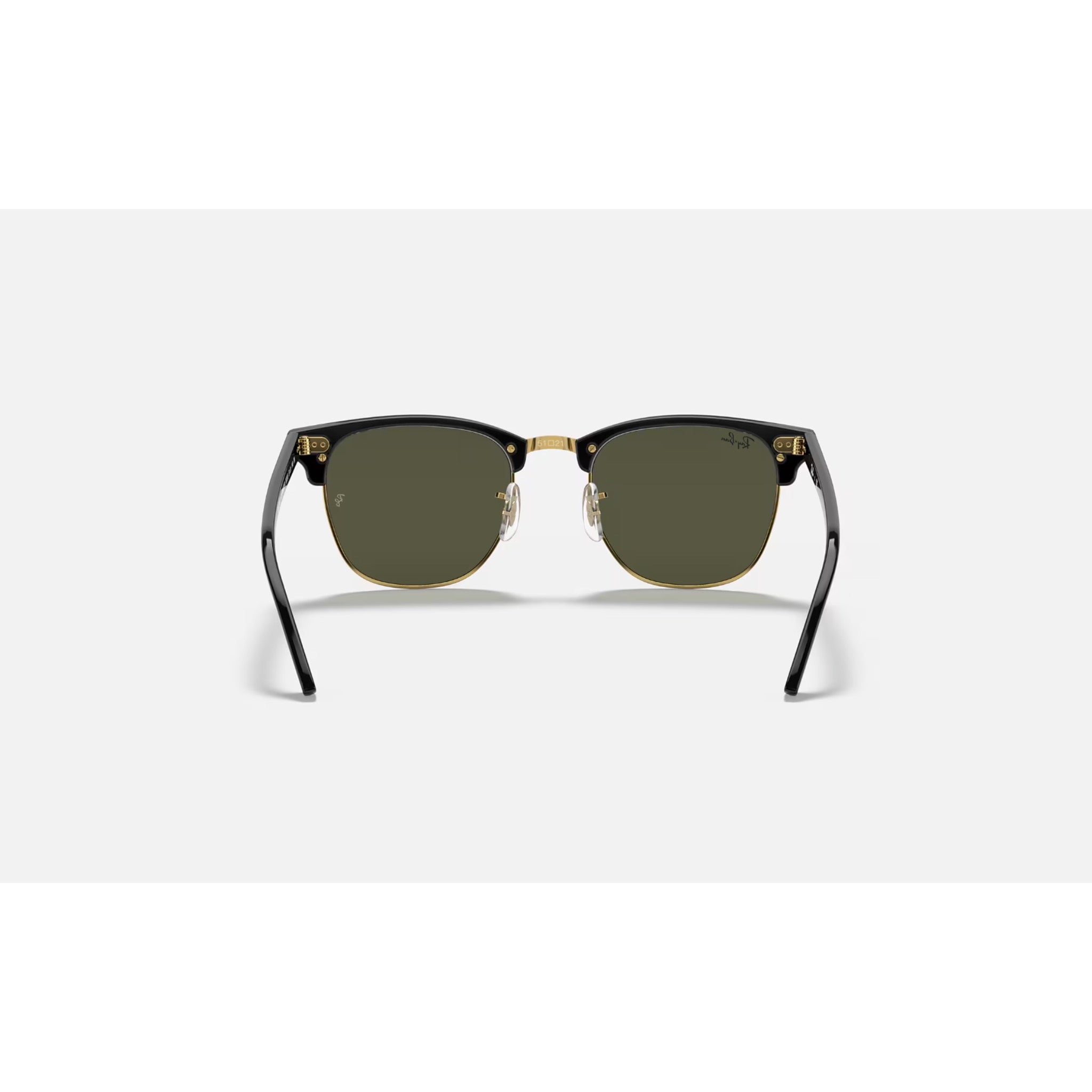 Ray-Ban Clubmaster - Black on Arista w/ G-15 Green Lens