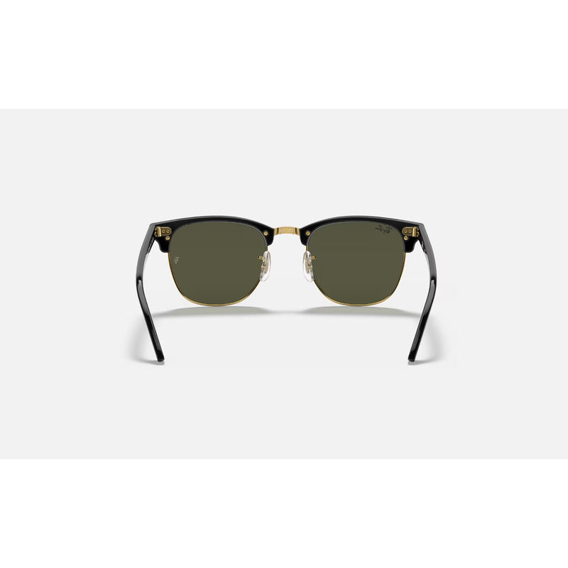 Ray-Ban Clubmaster - Black on Arista w/ G-15 Green Lens