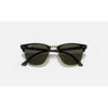 Ray-Ban Clubmaster - Black on Arista w/ G-15 Green Lens
