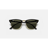 Ray-Ban Clubmaster - Black on Arista w/ G-15 Green Lens