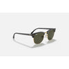 Ray-Ban Clubmaster - Black on Arista w/ G-15 Green Lens