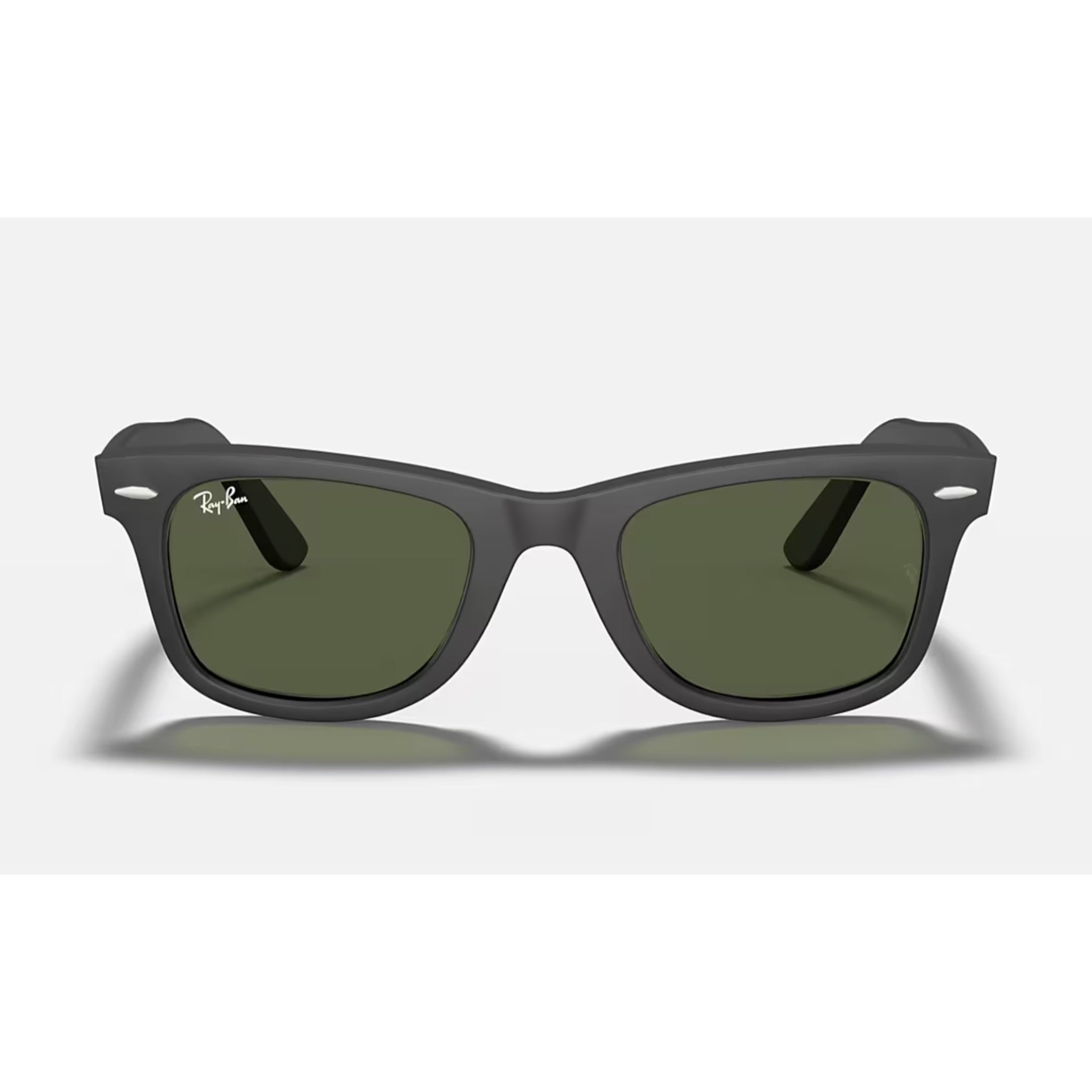 Ray-Ban Wayfarer - Black w/ Green Polarised Lens