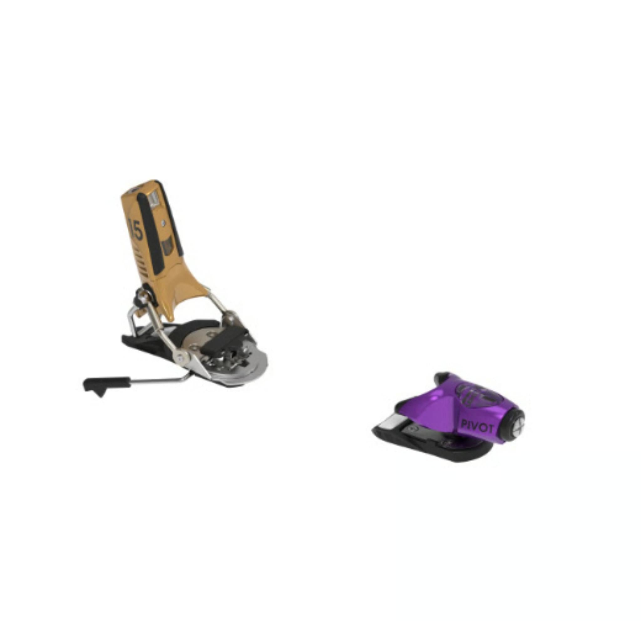 Look Pivot 2.0 15 GW B95 Purple Gold Ski Binding