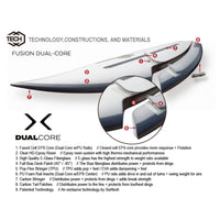 AIPA The Bishop Surfboard - Dual-core - Futures MULTI